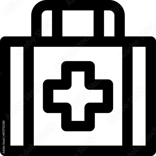 first aid kit icon. vector line icon for your website, mobile, presentation, and logo design.