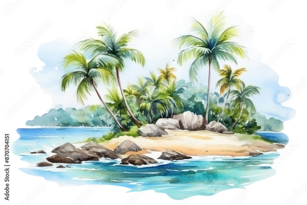 Fototapeta premium PNG Outdoors nature beach plant.