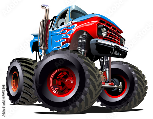 Cartoon Monster Truck