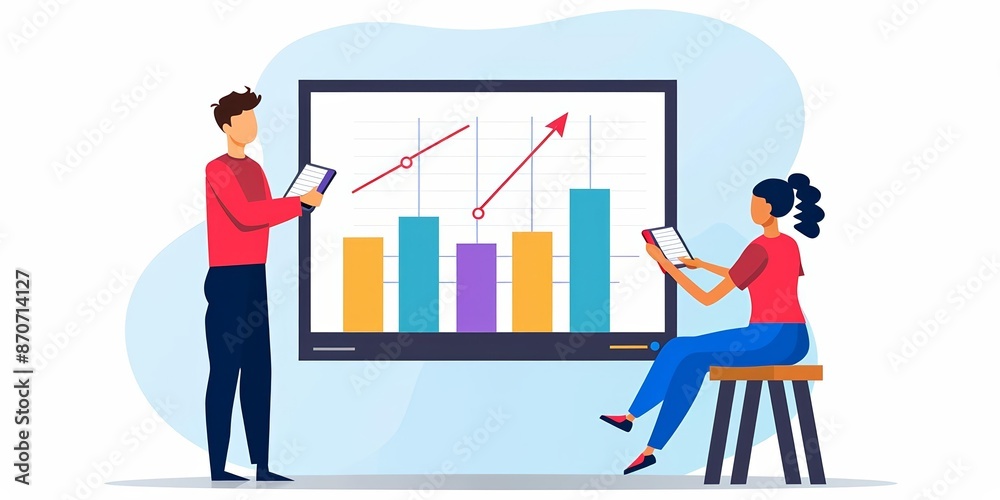 Accountant presenting a financial wellness seminar, with interactive presentation and audience engagement, promoting financial literacy Accountant presenting a financial wellness seminar, with interactive presentation and audience engagement, promoting financial literacy