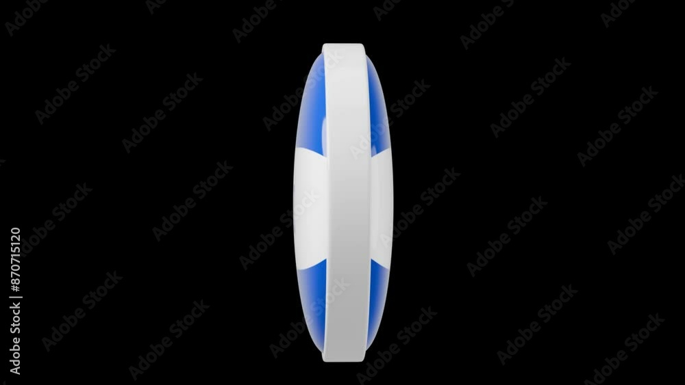 Israel, israeli Circle flag icon simple looped animation. Transparent backgound. 3d rendered movie with alpha channel. Round shape. Israel, israeli Circle flag icon simple looped animation. Transparent backgound. 3d rendered movie with alpha channel. Round shape.