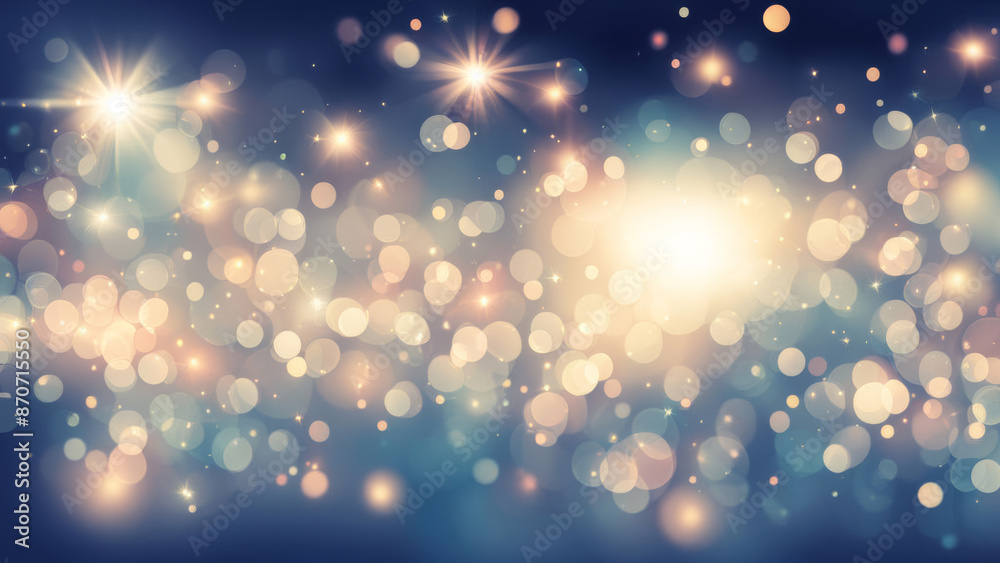 Sparkling illumination background with bokeh Sparkling illumination background with bokeh