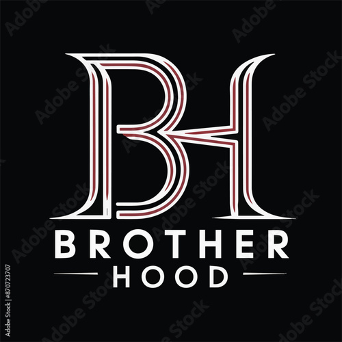 BROTHERHOOD 3D writing is black and cool
