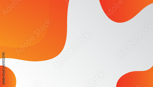 Abstract orange background with circles.  Creative illustration for poster, web, landing, page, cover, EPS 10
