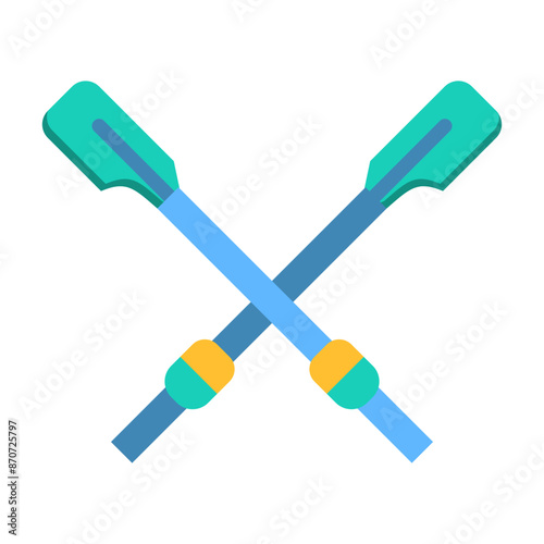 Rowing Oars Icon