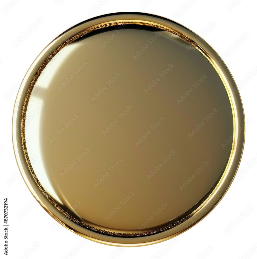 PNG Elegant golden button design PNG Elegant golden button design