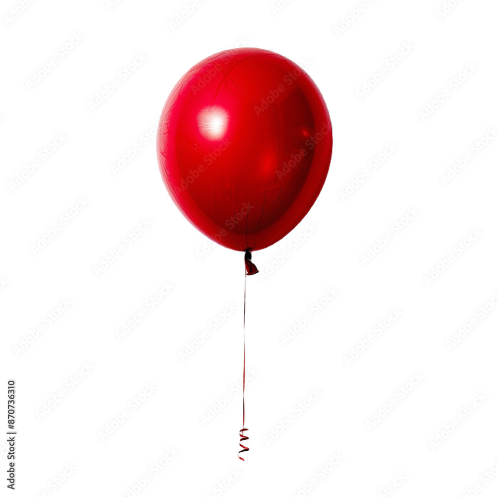 red balloons isolated on transparent background. red balloons isolated on transparent background.