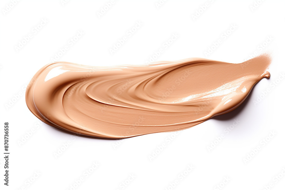 Make up smear, liquid foundation swatch smudge texture Make up smear, liquid foundation swatch smudge texture