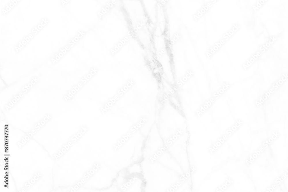 Obraz premium White marble texture background with natural gray veins.