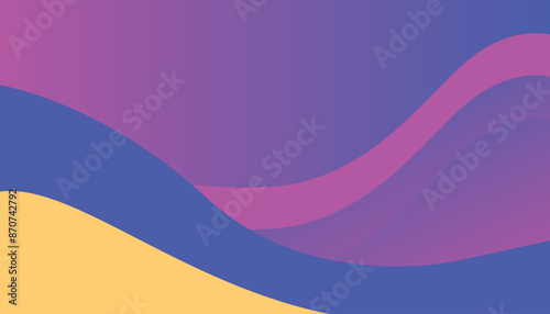 purple blue yellow gradient vector background