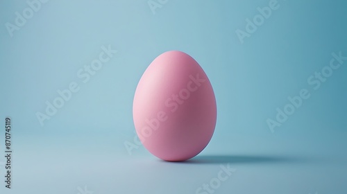 abstracr Easter egg sleek background with text empty space isolated on the blue and purple background with bunny on the celebration  photo