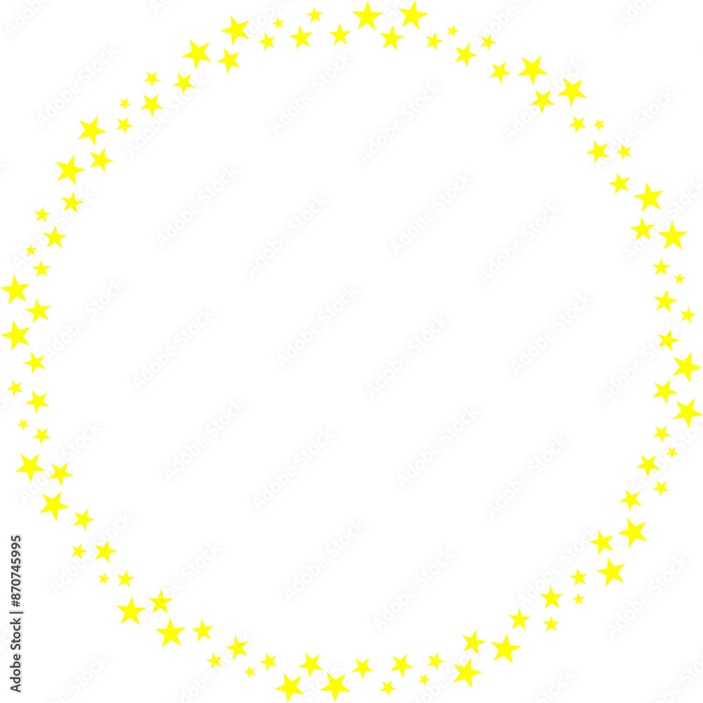 Star frame illustration. Blank copy space of logo for your design. Star frame illustration. Blank copy space of logo for your design.