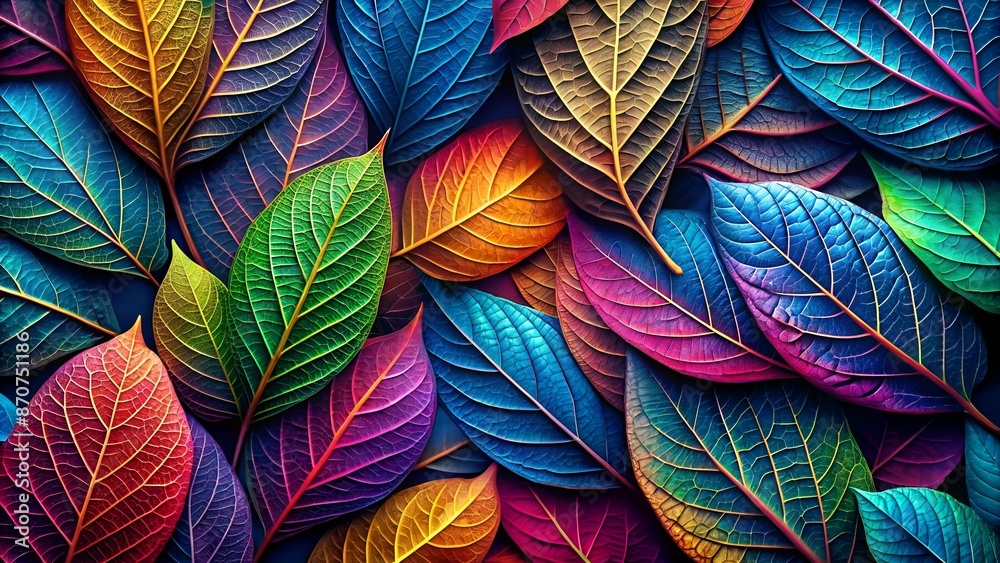 4K colorful leaf AMOLED wallpaper Created with generative Ai 4K colorful leaf AMOLED wallpaper Created with generative Ai