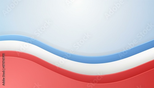 red, white, and blue wavy background