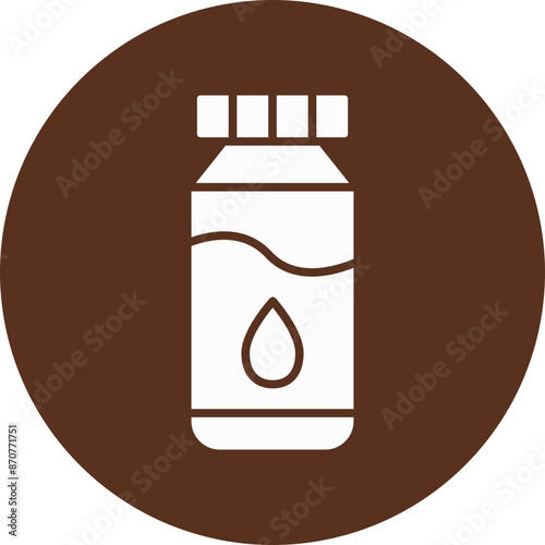 Syrup  Glyph Circle Icon
