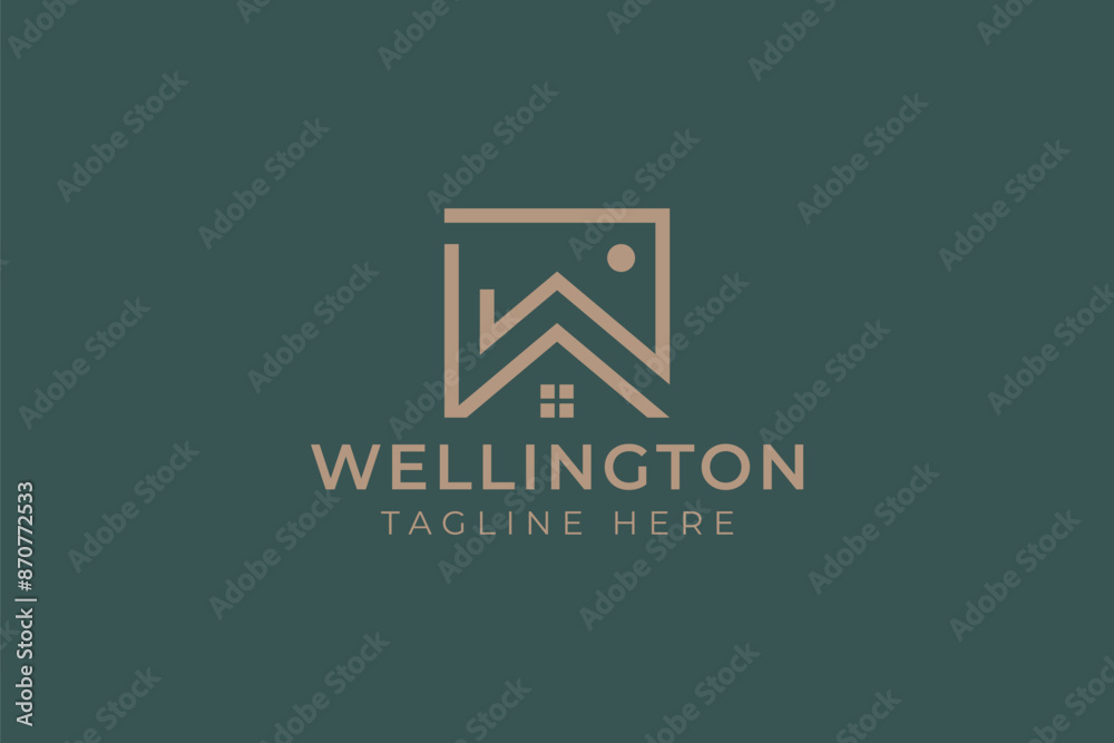 Property Real Estate House Logo Modern Business Construction Sign Symbol Wellington New Zealand Property Real Estate House Logo Modern Business Construction Sign Symbol Wellington New Zealand