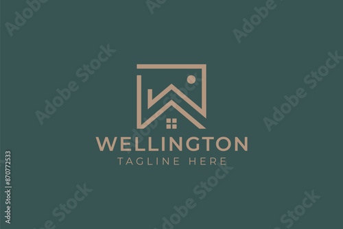 Property Real Estate House Logo Modern Business Construction Sign Symbol Wellington New Zealand