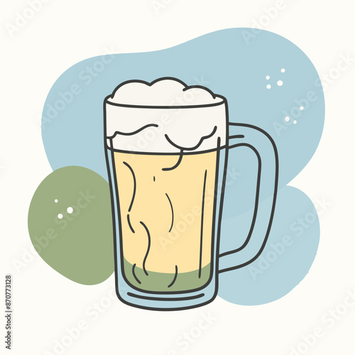 illustration of beer