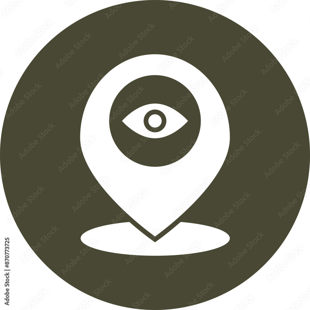 Map Point Glyph Circle Icon Map Point Glyph Circle Icon