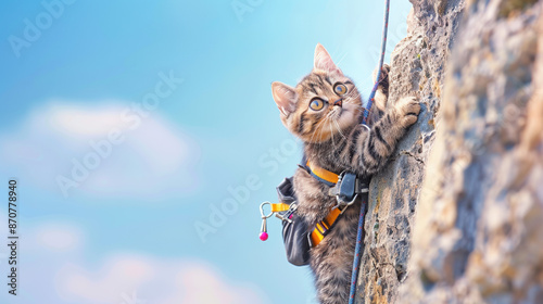 Brave Kitten Climber photo