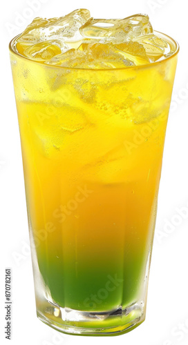 Wallpaper Mural PNG Refreshing tropical layered iced drink Torontodigital.ca