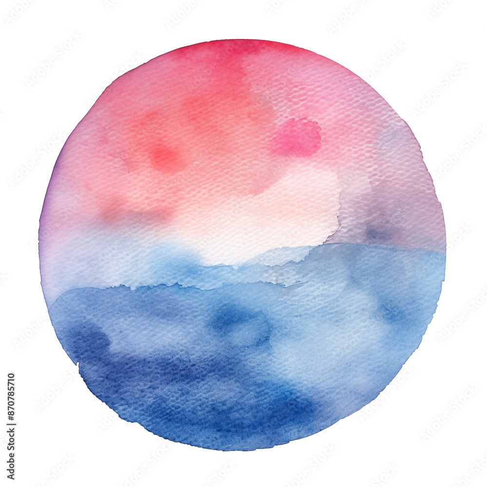 hand-drawn watercolor circle isolated background hand-drawn watercolor circle isolated background