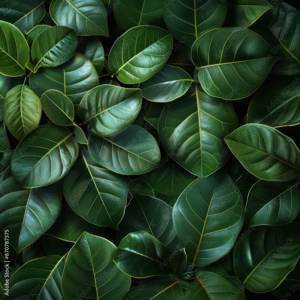 rubber plant leaves, rubber plant leaves,