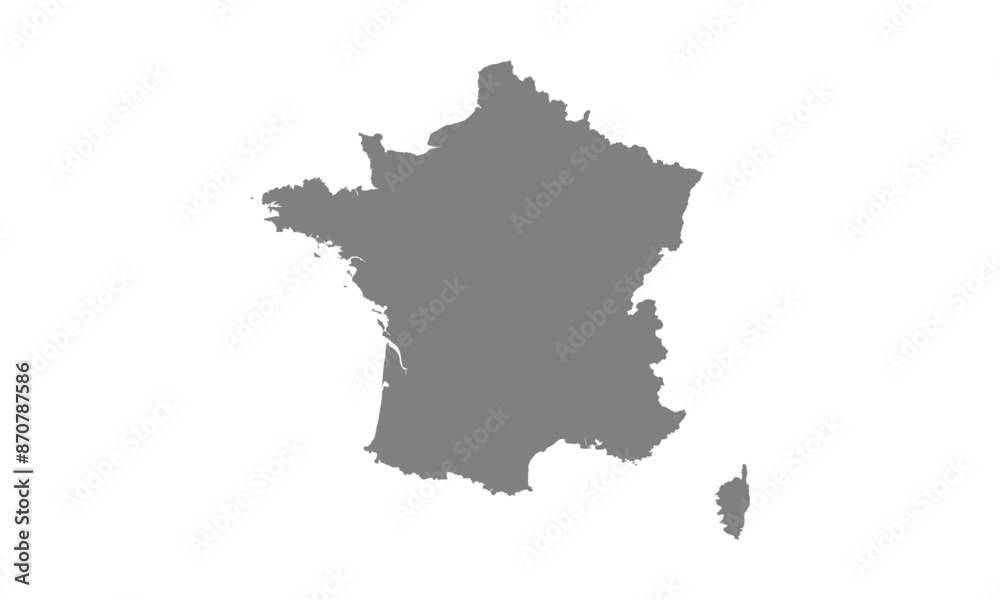 Fototapeta premium Maps of France