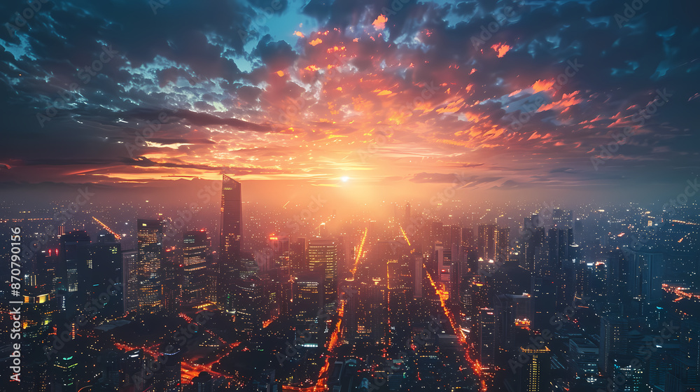 Isometric smart city design concept. Business center with skyscrapers and intelligent buildings,IOT for the internet of things Isometric smart city design concept. Business center with skyscrapers and intelligent buildings,IOT for the internet of things