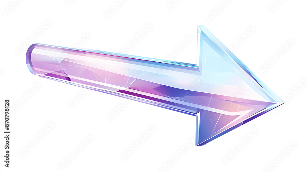 Colorful arrow, 3D Colorful arrow, 3D