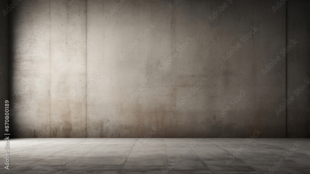 Wide Concrete Texture Background Wall with Floor Panorama for Composing Wide Concrete Texture Background Wall with Floor Panorama for Composing