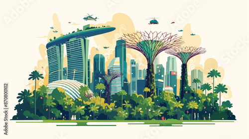 Gardens by the bay Singapore Cloud Forest