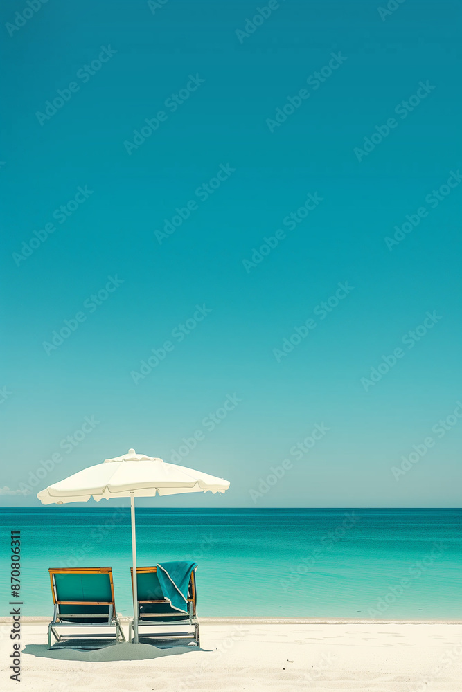 Obraz premium Serene Seaside Escape