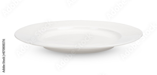 Canvas-taulu white plate isolated on transparent png