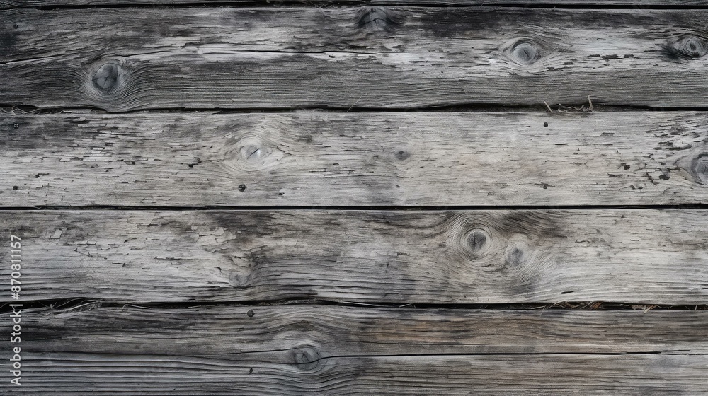Obraz premium texture grey barn wood