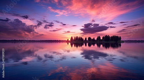 peaceful purple celebration photo