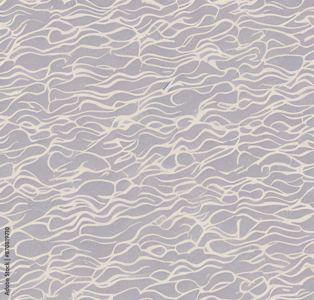 Stone mosaic background. White and beige stonewall. Rock texture with waves. Close-up. Rough Stone surface. Nature backdrop with empty copy space. Minimalist design
