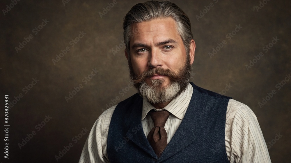 portrait of a man with a beard portrait of a man with a beard