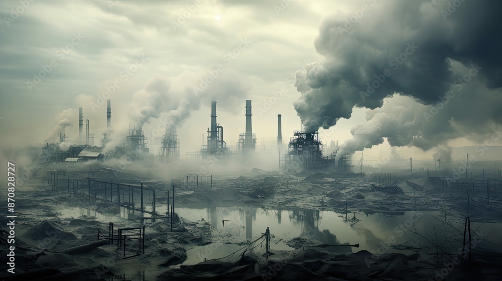 Fototapeta premium industry environment