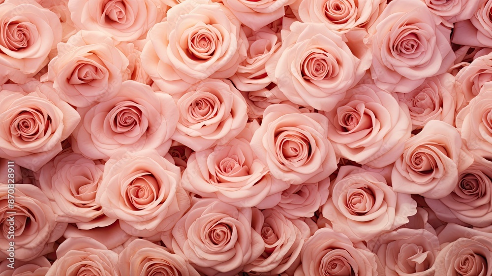Naklejka premium romance pink roses backgrounds