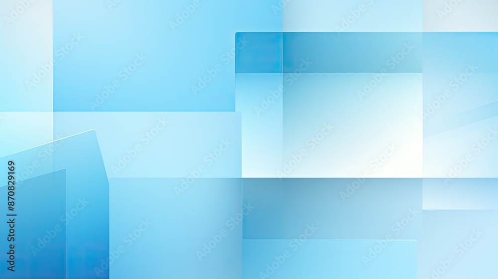 Fototapeta premium shades modern light blue background