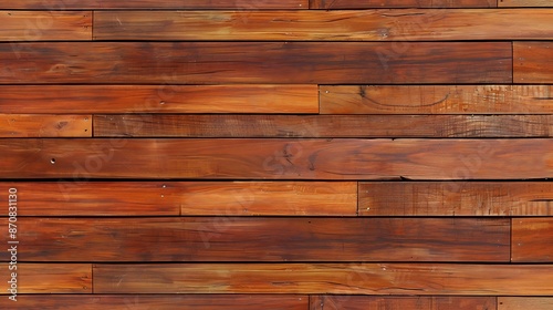 Wallpaper Mural Rustic Brown Wood Planks Form a Textured Background for Design Torontodigital.ca