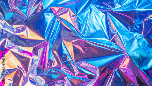 Abstract Modern colored holographic background.