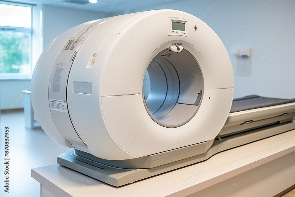 Advanced medical diagnostic computer for mri and ct scans in hospital laboratory setting Advanced medical diagnostic computer for mri and ct scans in hospital laboratory setting
