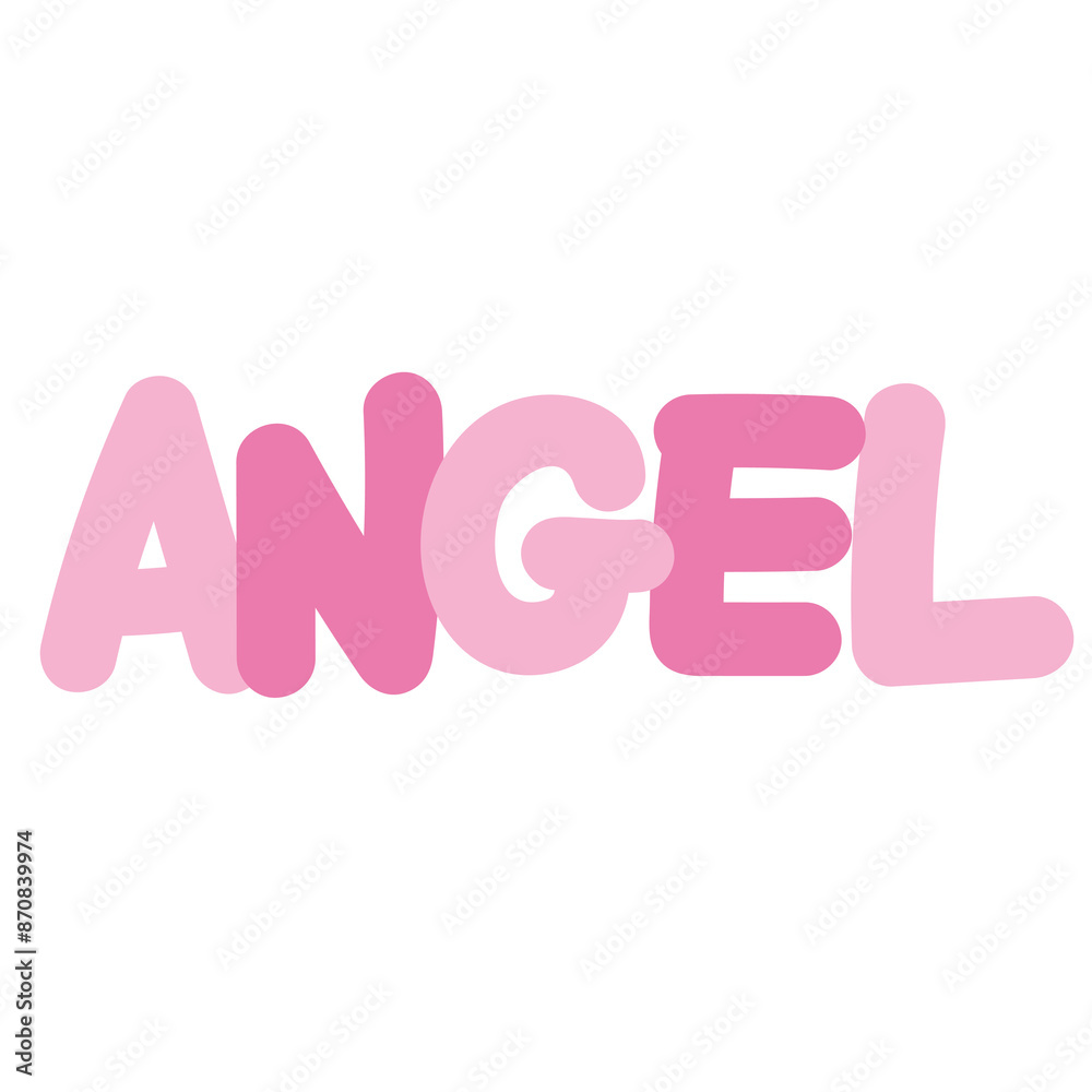 Pink illustration of ANGEL letters for cute patches, brooch, shirt print, logo, icon, stickers, decoration, cartoon, girly stuff, font, typography, branding, emoji, card, print, women empowerment Pink illustration of ANGEL letters for cute patches, brooch, shirt print, logo, icon, stickers, decoration, cartoon, girly stuff, font, typography, branding, emoji, card, print, women empowerment