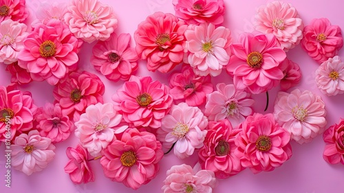 petals neon pink background