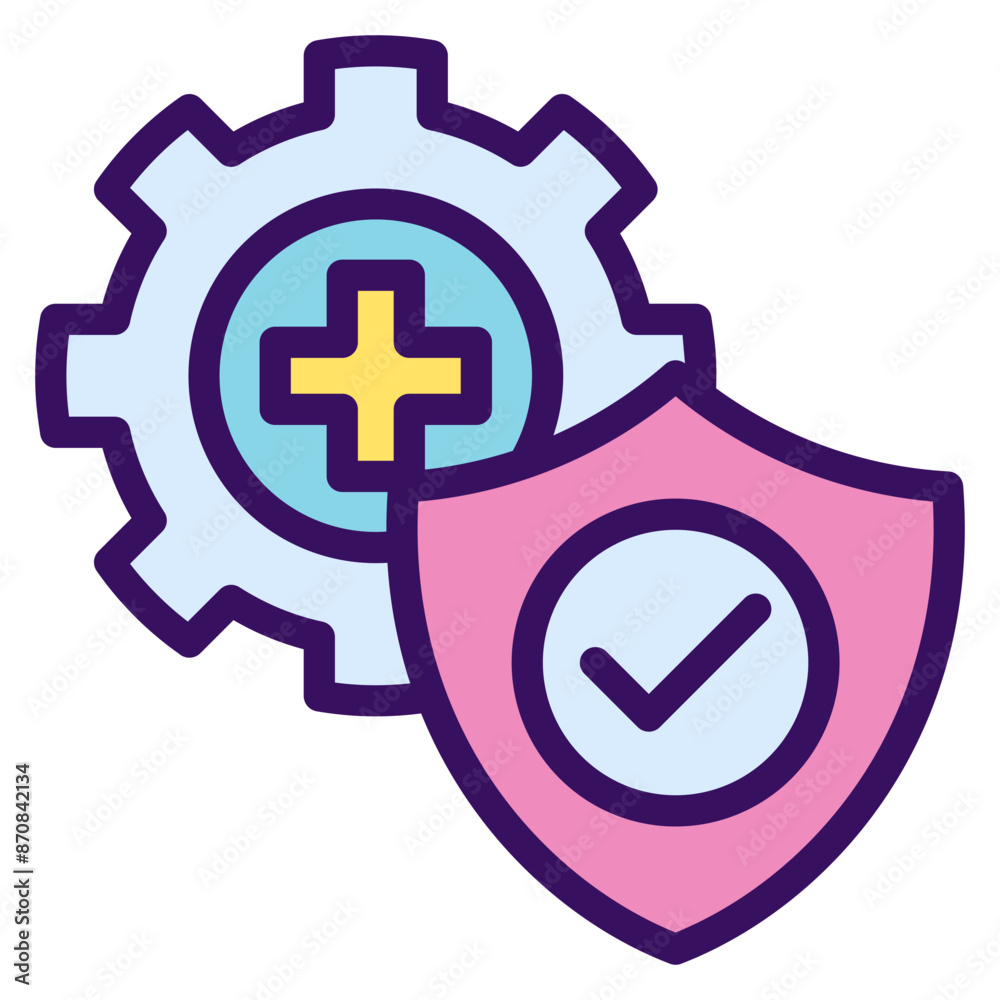 Safety Measures Icon Safety Measures Icon