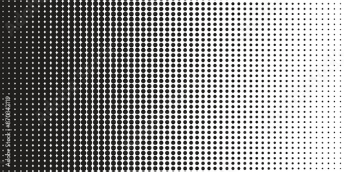 Dot pattern seamless background. Polka dot pattern template Monochrome dotted texture modern