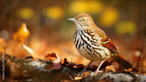 food brown thrasher photo