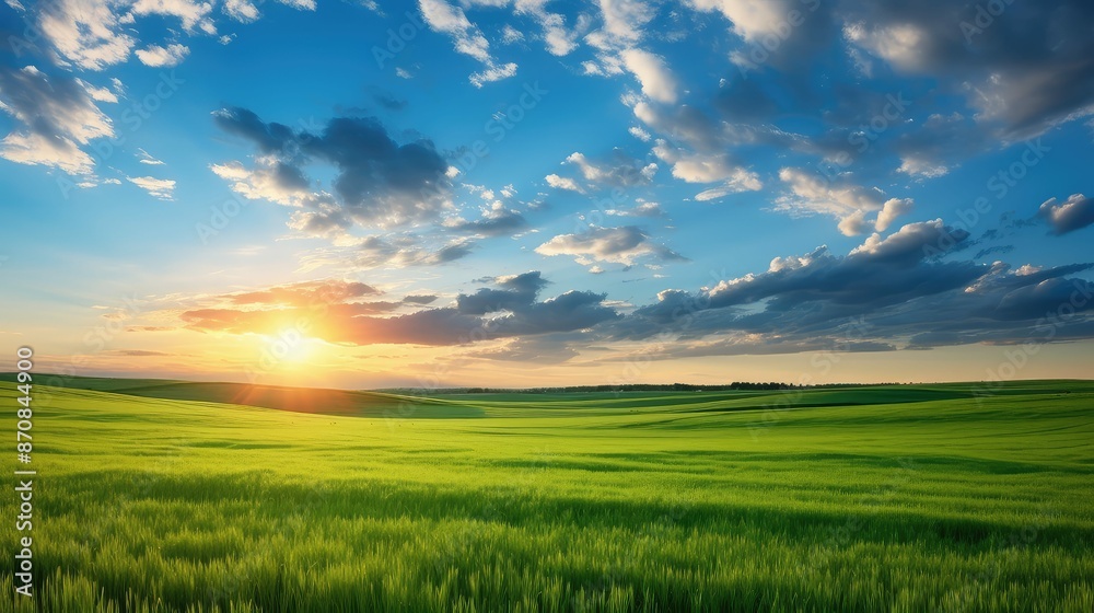 Obraz premium sun light clouds